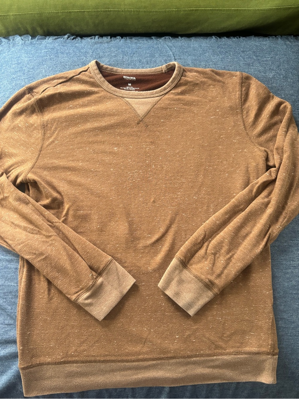 2 Mens Lightweight Crewneck Sweatshirts